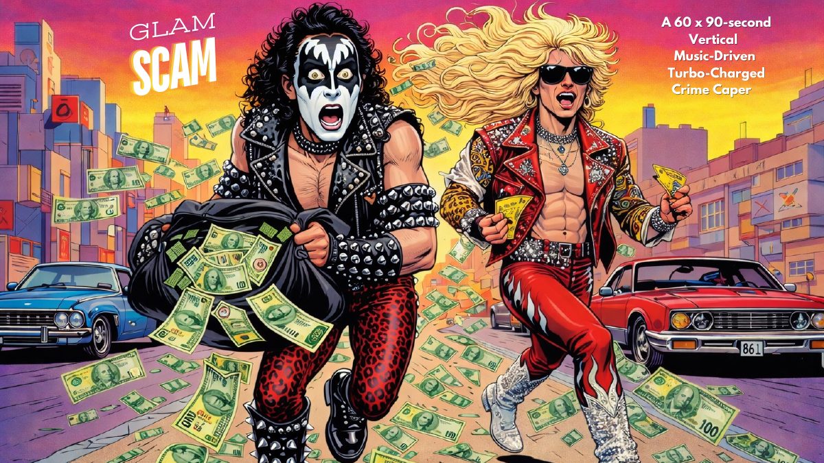 Glam Scam development artwork